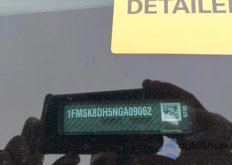 2022 Ford Explorer Xlt из США, поврежденный, VIN 1FMSK8DH5NGA09062